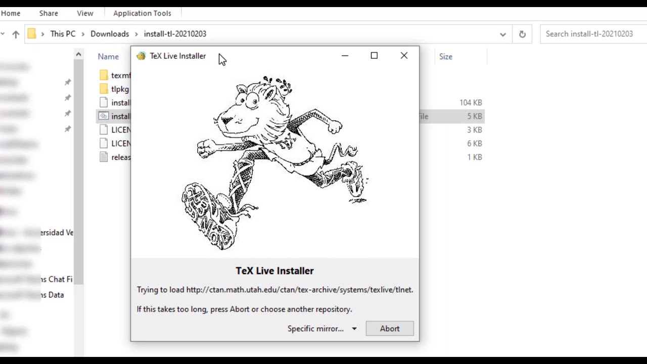 02 - Instalacion TexLive (Windows)