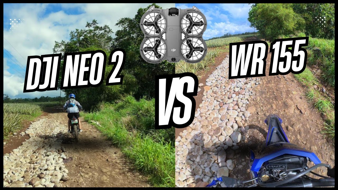 DJI NEO 2 следует за моим WR155 #djineo2 #djineo #dji