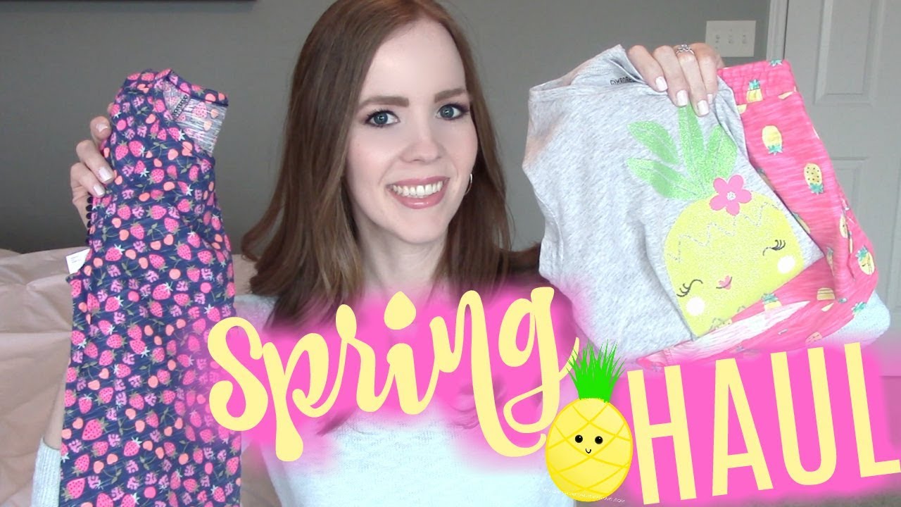 KIDS SPRING CLOTHING HAUL 🌷Clothing Haul for My 8 Year Old | Gymboree, Carter's, Children's Place