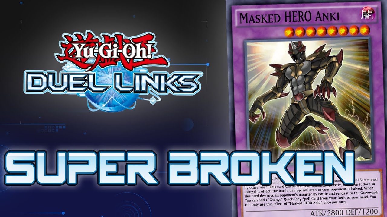 Masked Hero Anki & Titan Showdown is BROKEN! [Yu-Gi-Oh! Duel Links Ranked PVP]
