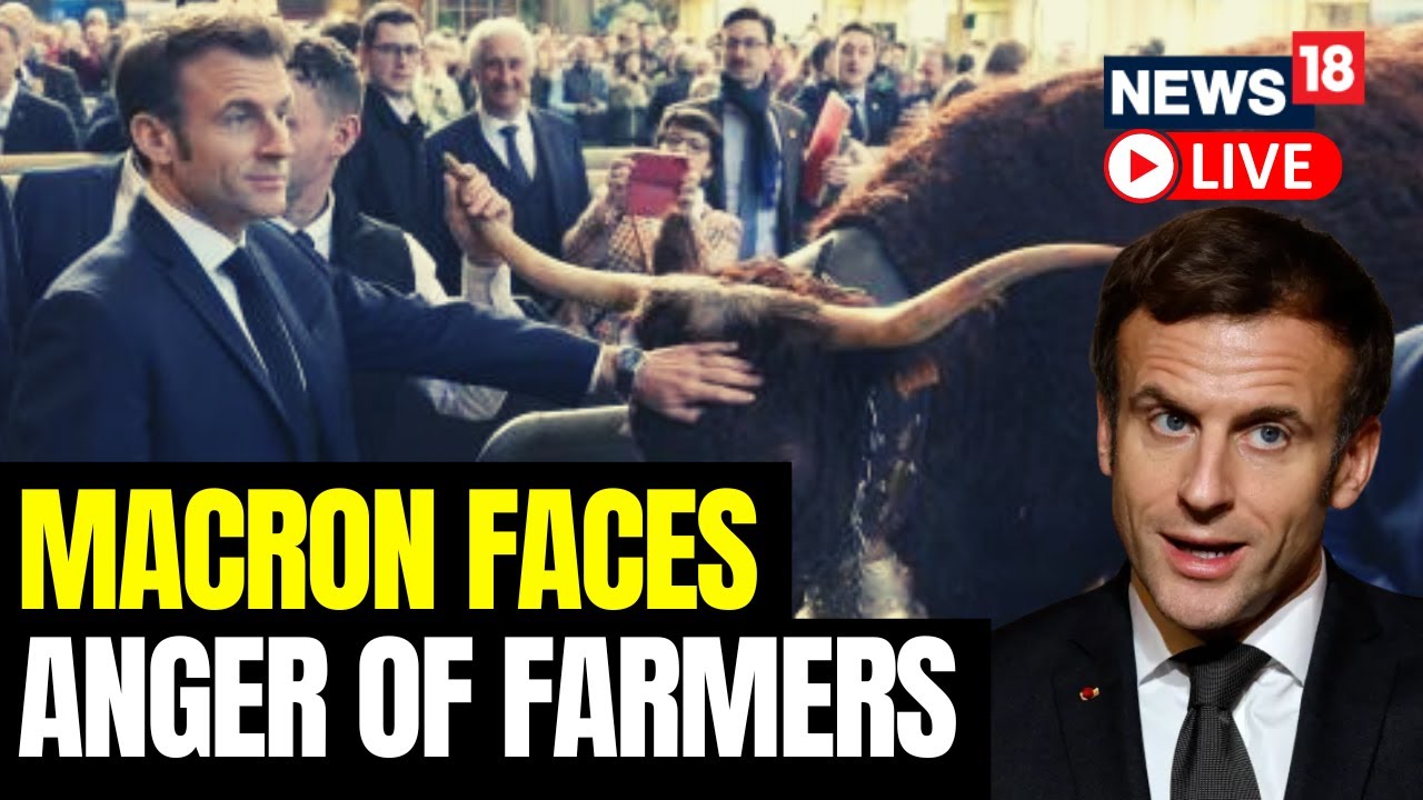 Macron Faces Angry Critics At Paris Farm Fair | France News | President Macron News | English News