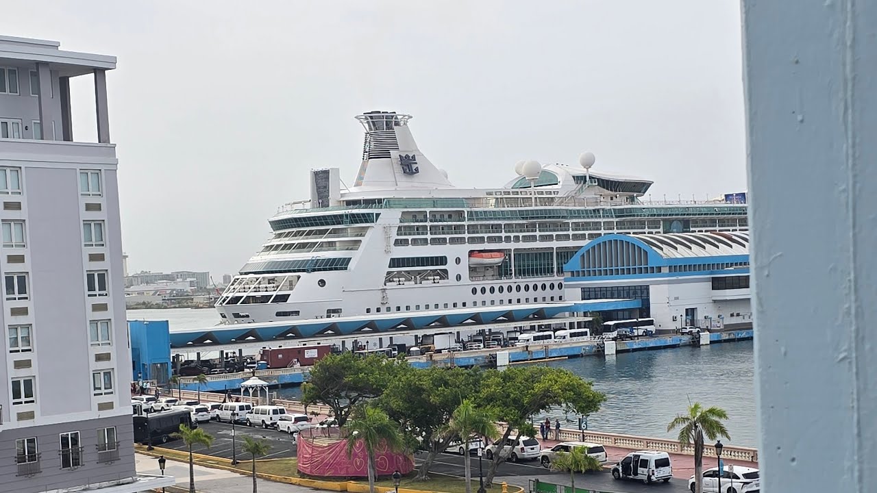 RCL Rhapsody of the Seas Day 1 San Juan Embarkation