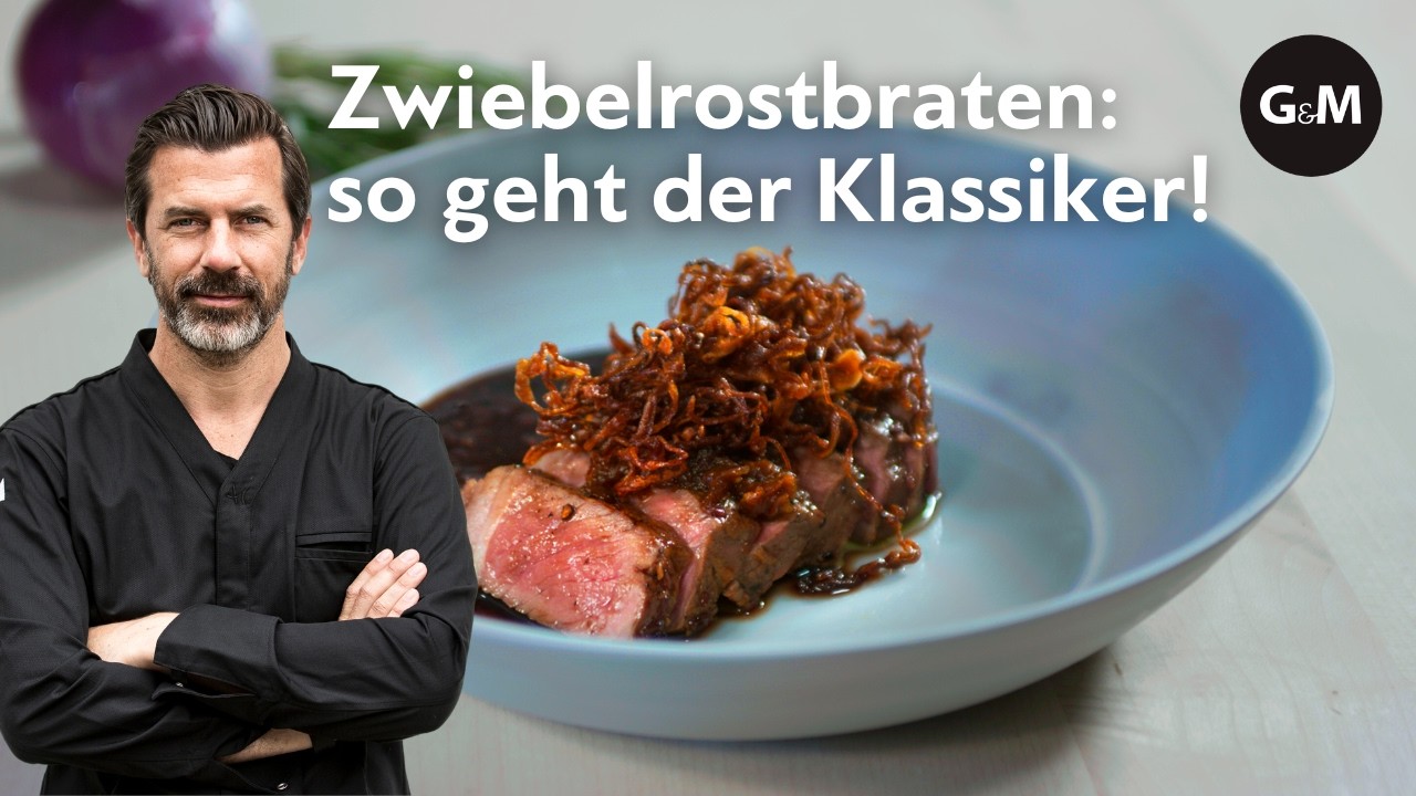 Rezept: Zwiebelrostbraten von Andreas Caminada | GaultMillau Schweiz