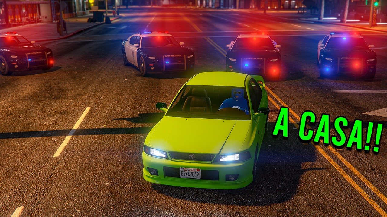Si me Atrapa la Policía termina el video