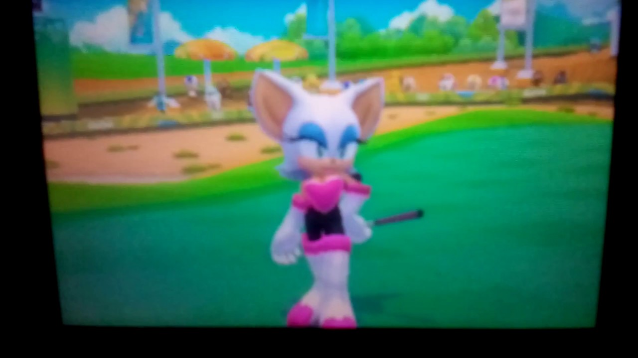 Mario and Sonic at the Rio 2016 Olympic Games (3ds) - Golf Event - (Rouge)