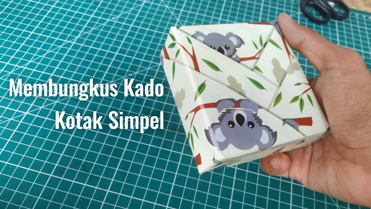 Cara Simpel Membungkus Kado Kotak