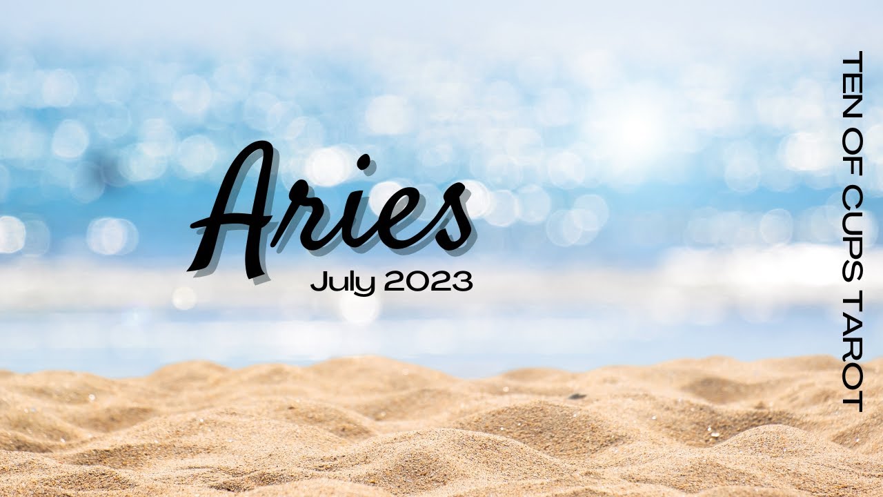 Aries Tarot - You Can't Let The Friend Go You're In Love | July 2023 Tarot Love Reading
