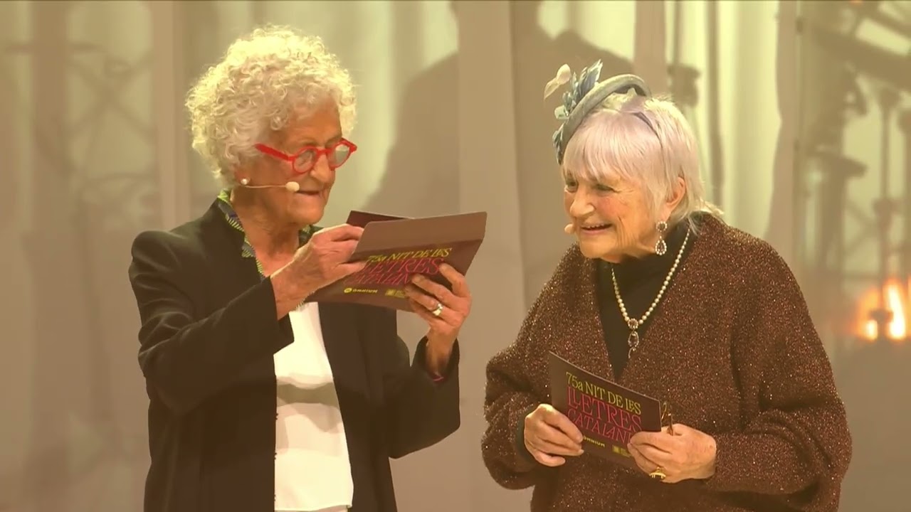 Víctor Borràs i Clàudia Rius premiats a la nit de les lletres catalanes