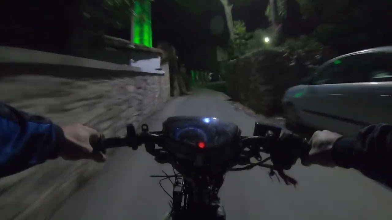 Crypton X 62mm night ride !