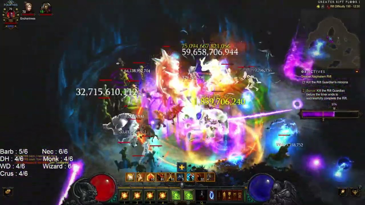 Diablo 3 S30 SSFHC | GR150 Arachyr Chicken WD | Rank 1 WORLD