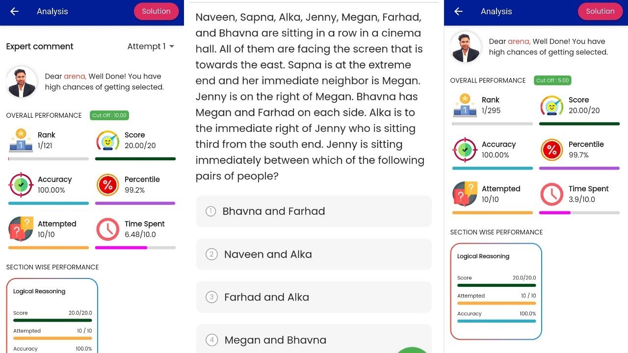19 February Reasoning Quiz - Non verbal, Miscellaneous, Series