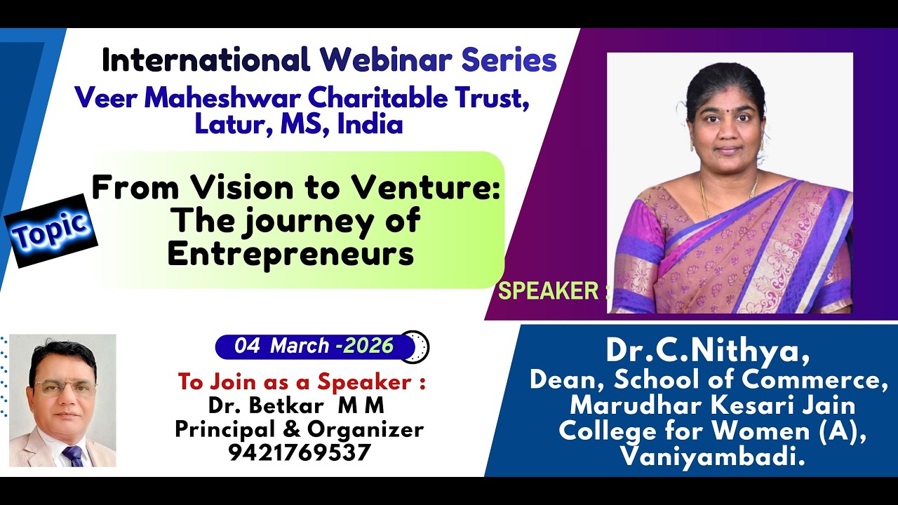 From Vision to Venture: The journey of Entrepreneurs