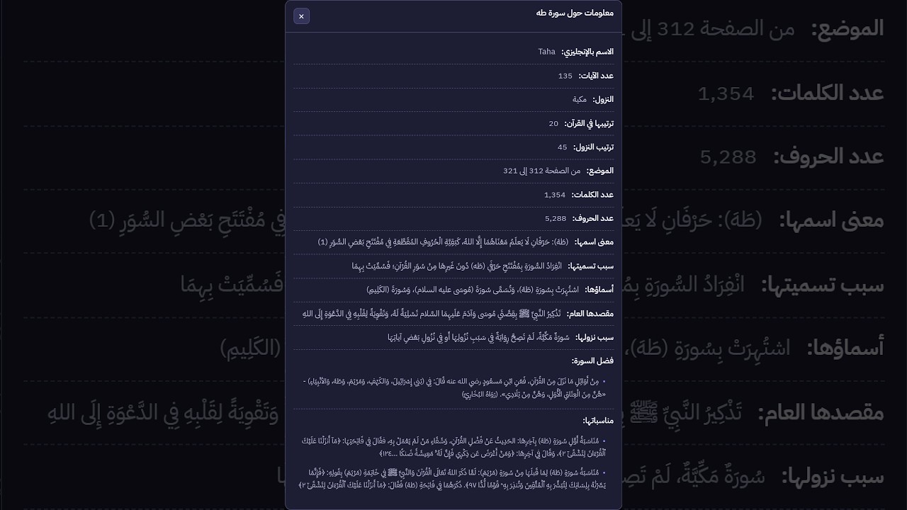 سورة طه | تلاوة خاشعة بصوت الشيخ شيرزاد الطاهر