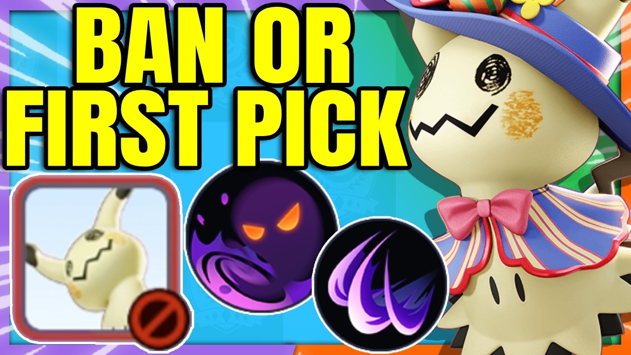 It's time to either BAN or FIRST PICK MIMIKYU in Ranked | Pokemon Unite