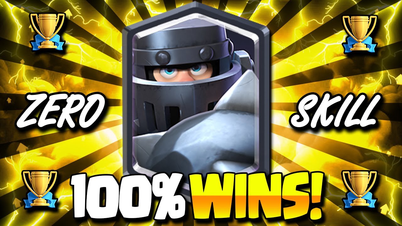 The New EASIEST Mega Knight Deck in Clash Royale NOW!! ZERO LOSSES!!