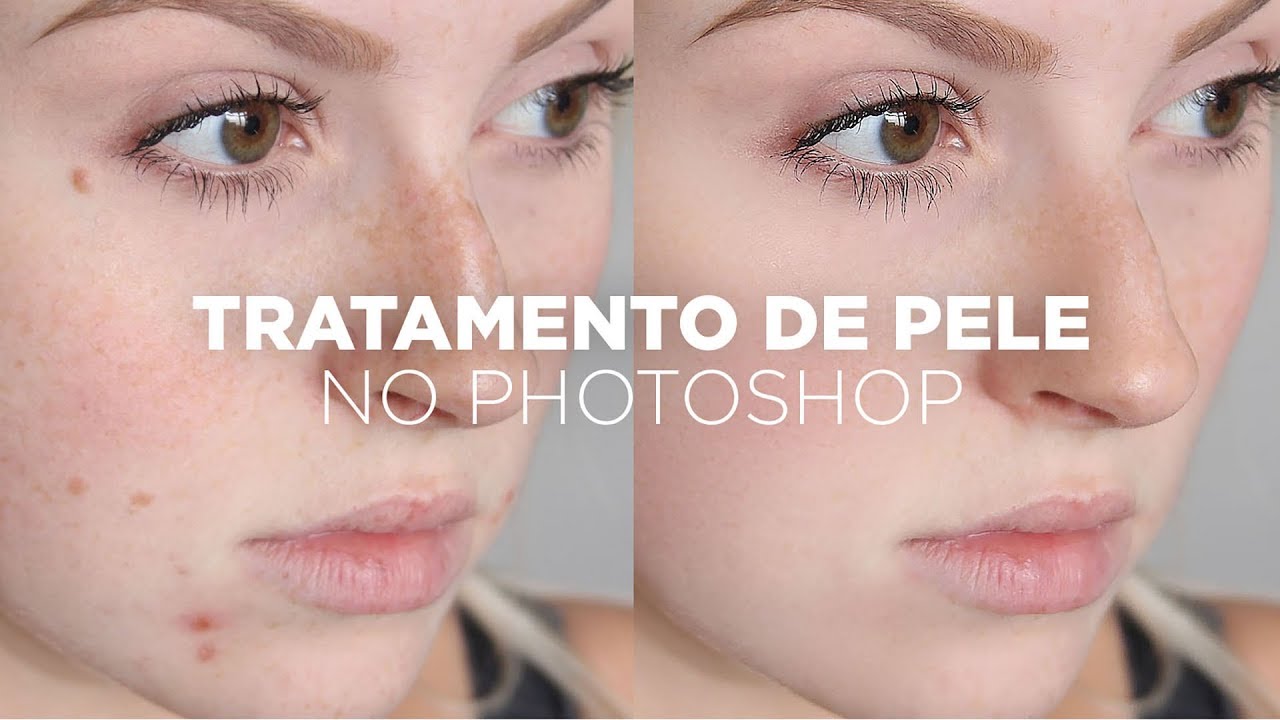 Tratamento de pele com separação de frequência no Photoshop