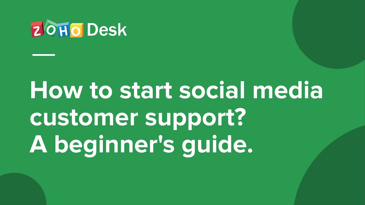 How to start social media customer support? A beginner's guide.