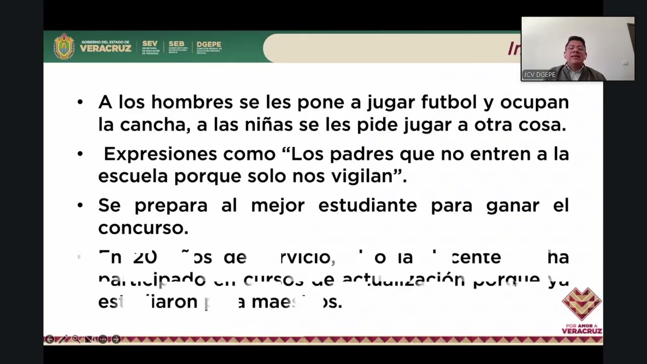 POR TI. Sesión de trabajo