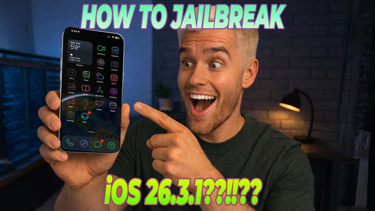 Джейлбрейк iOS 26 уже здесь &mdash; для iPhone 17, 15 Pro, 14 и других моделей (без использования компь...