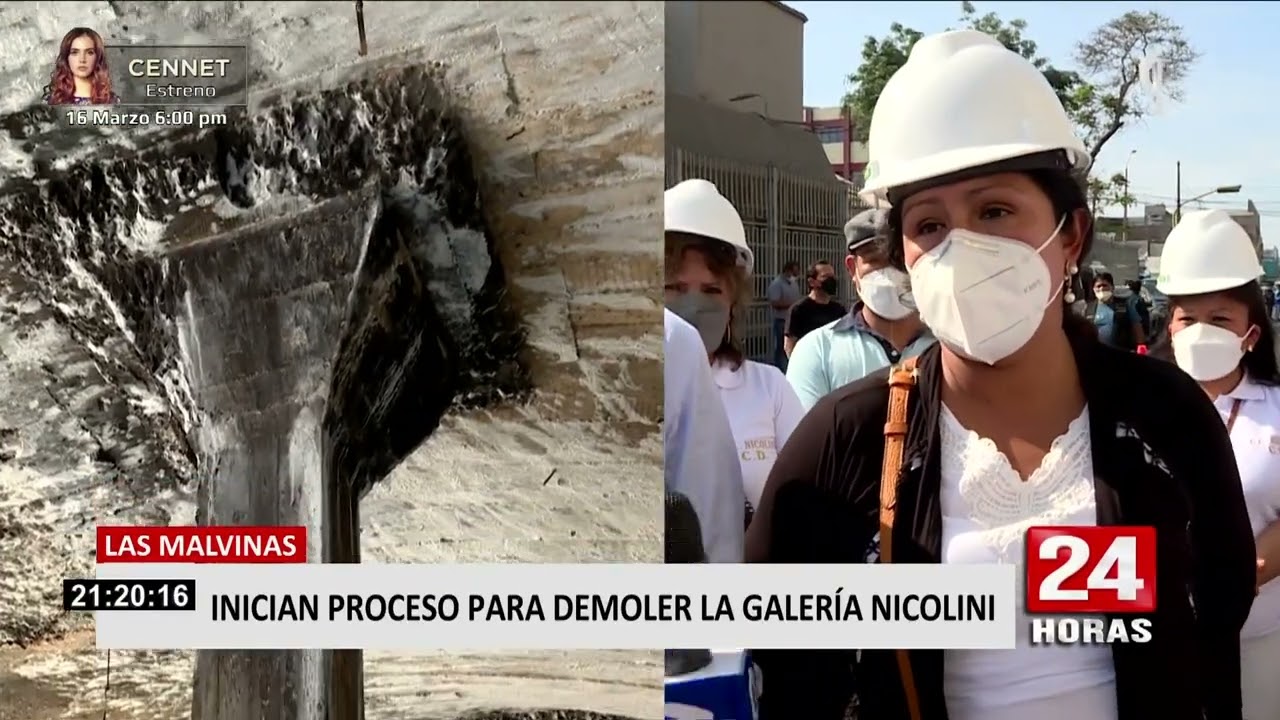 Las Malvinas: inician proceso para demoler galería Nicolini