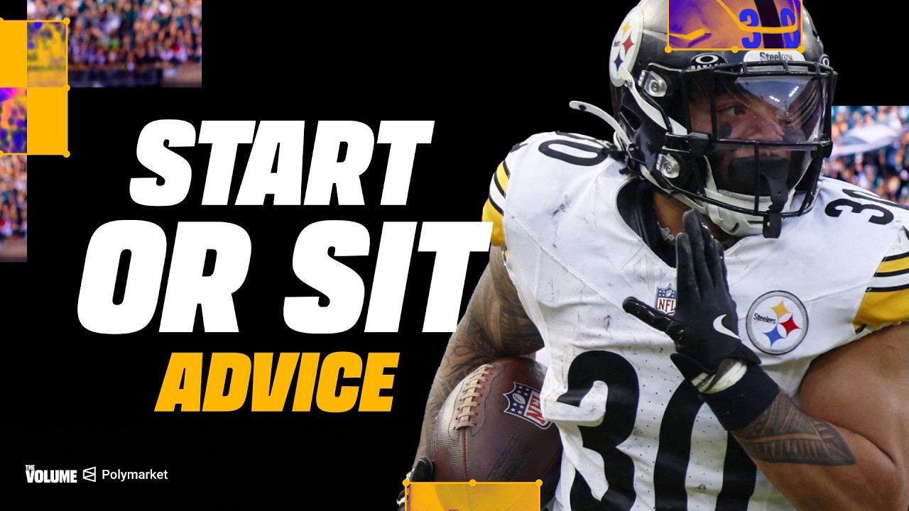 Fantasy Football Start/Sit Lineup Advice | Start'Em, Sit'Em Picks (Week 6)