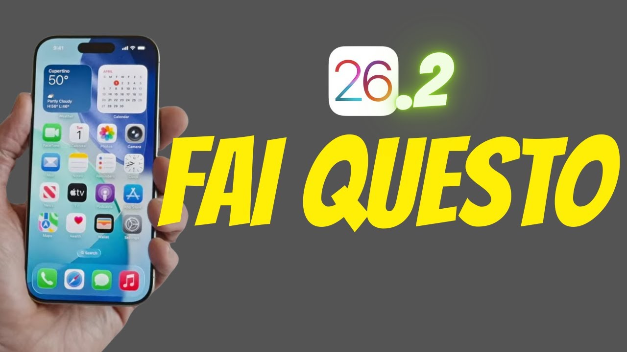 iOS 26 – FAI QUESTO 1 VOLTA A SETTIMANA su iPhone (Ecco Perché)