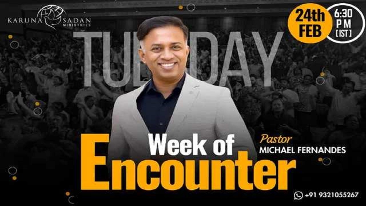 20260224 | KSM | Week of Encounter Tuesday Service | [ LIVE 🔴 ] Pastor Michael Fernandes