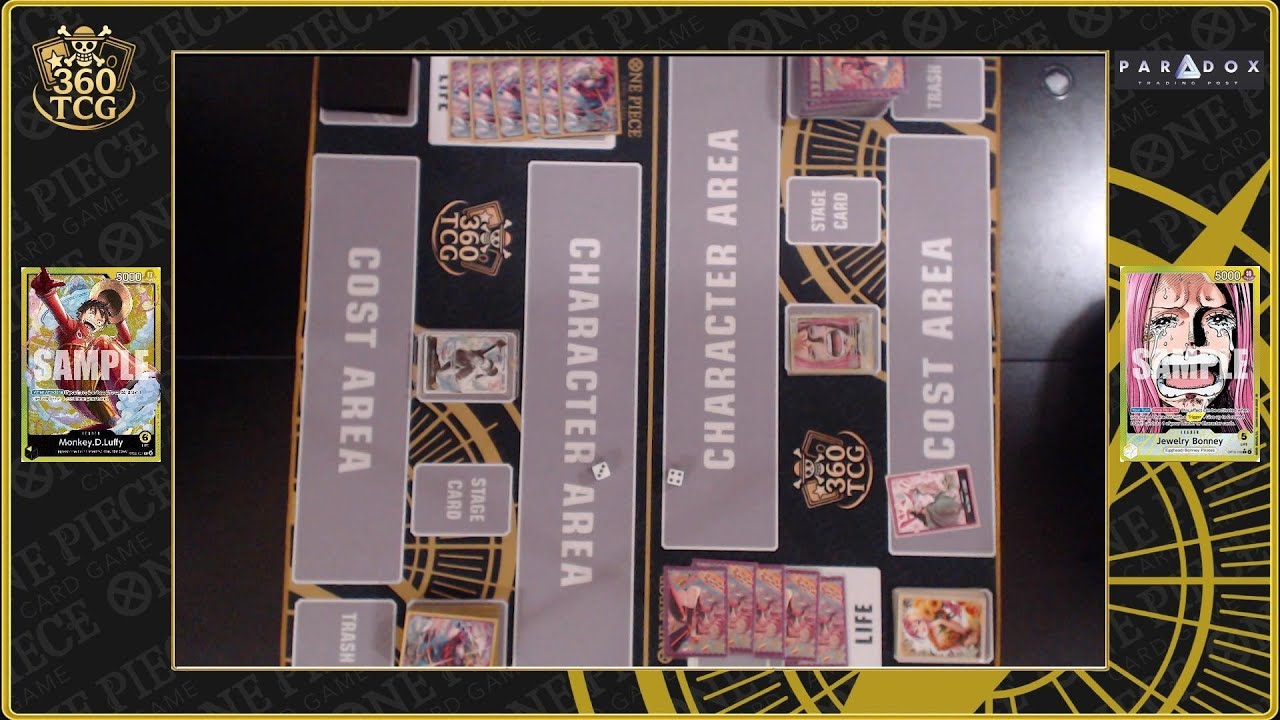 OP14/EB4 Paradox Pirate League R1: Y Luffy vs Y Bonney