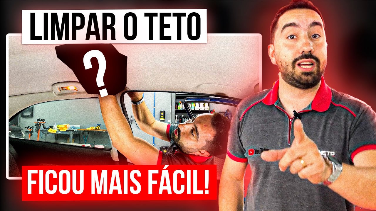 COMO LIMPAR O TETO DE UM JEITO MAIS FÁCIL | Com Uma Ferramenta Especial