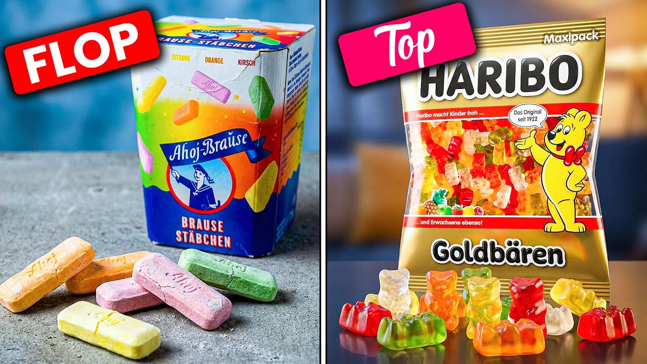 10 deutsche Süßigkeiten –  vom Schlechtesten bis zum Besten gerankt