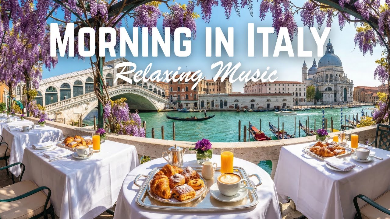 🎶 Italian Vibes & Mediterranean Music 🎶 🌊 Beautiful Italian Morning Relaxation Music
