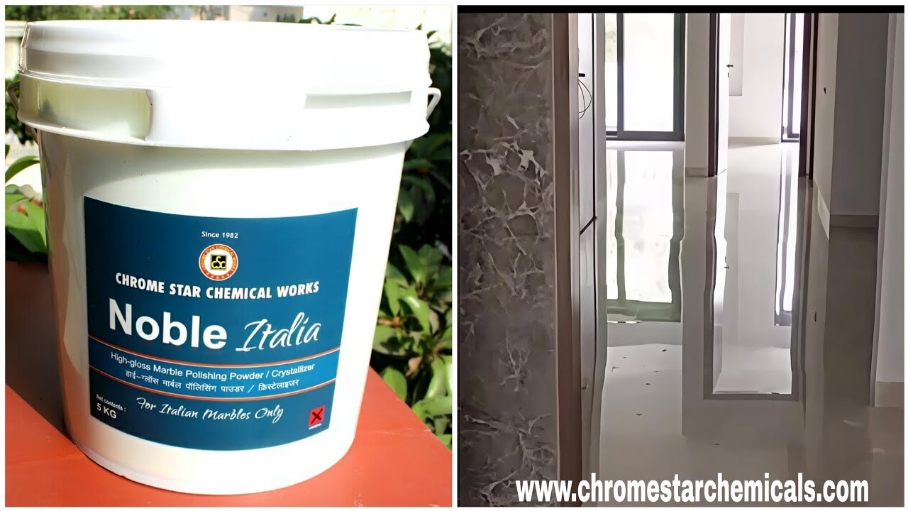 Noble Italia Marble Polishing Powder: Best product for mirror shine on Italian Marbles 