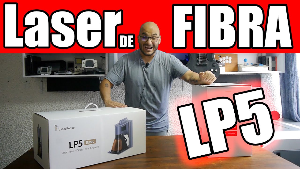 CORTANDO METAL CON CORTADORA LASER LP5 LaserPecker 5