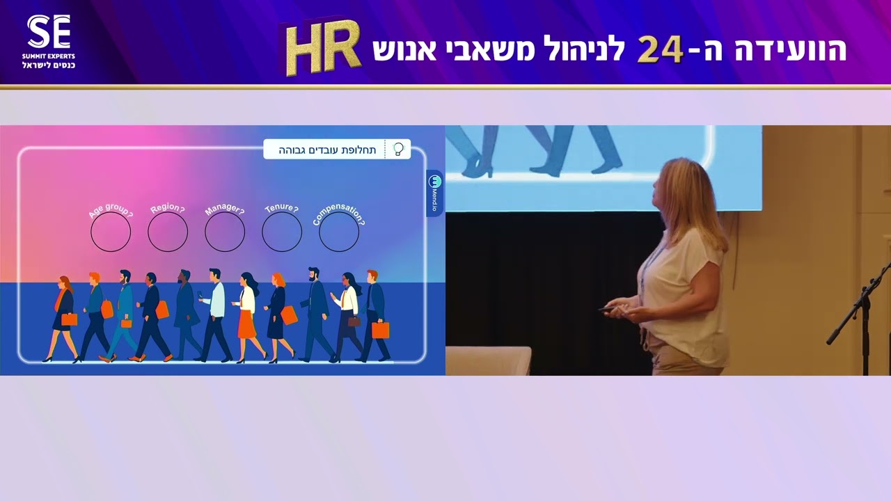 גלית גולד, Mend.io, בוועידה ה-24 לניהול משאבי אנוש, 16.7.25, בניהולה של הלי ליפמן, סמנכ