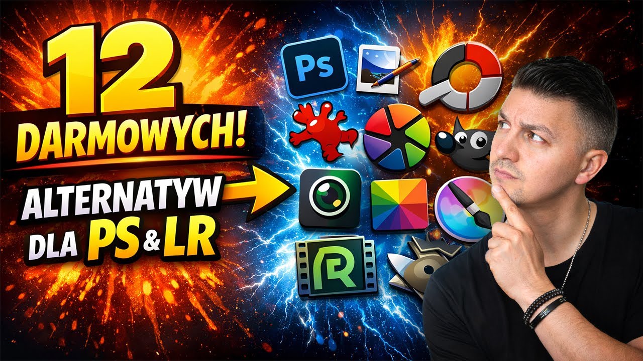 12 DARMOWYCH Odpowiedników Dla #LIGHTROOM i #PHOTOSHOP