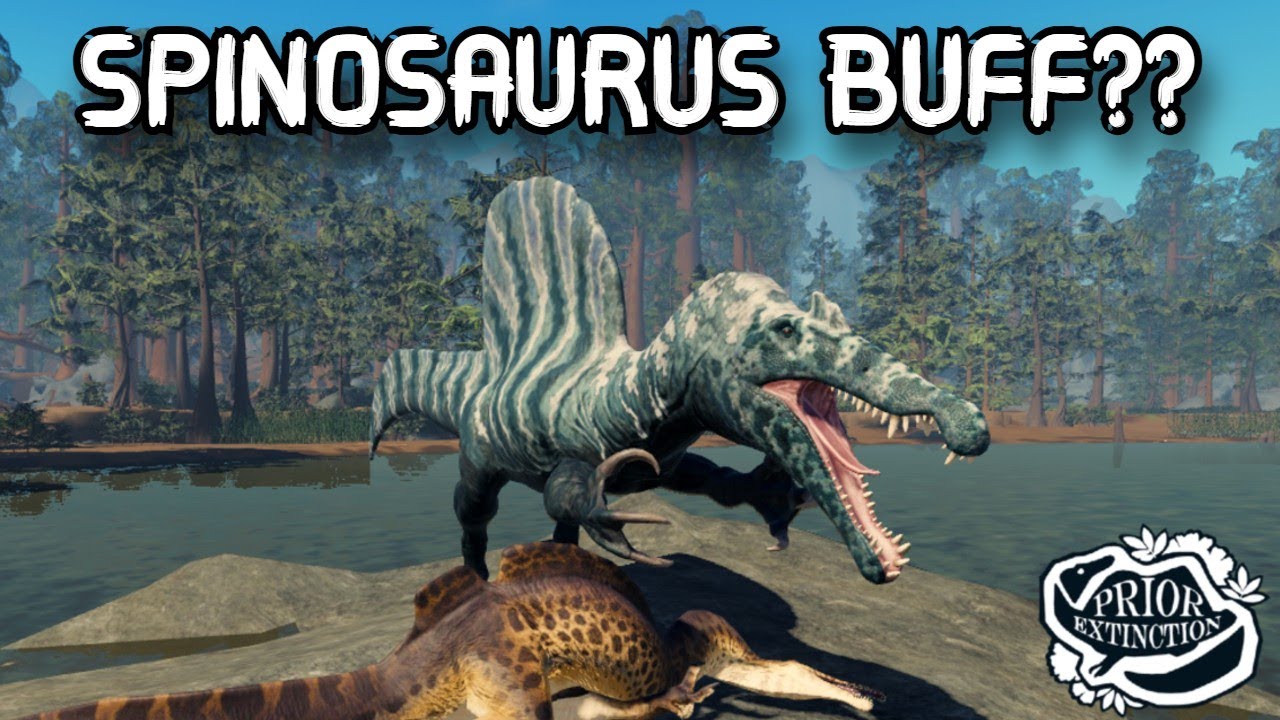 Spinosaurus Just Got A MASSIVE Change... | Prior Extinction Roblox