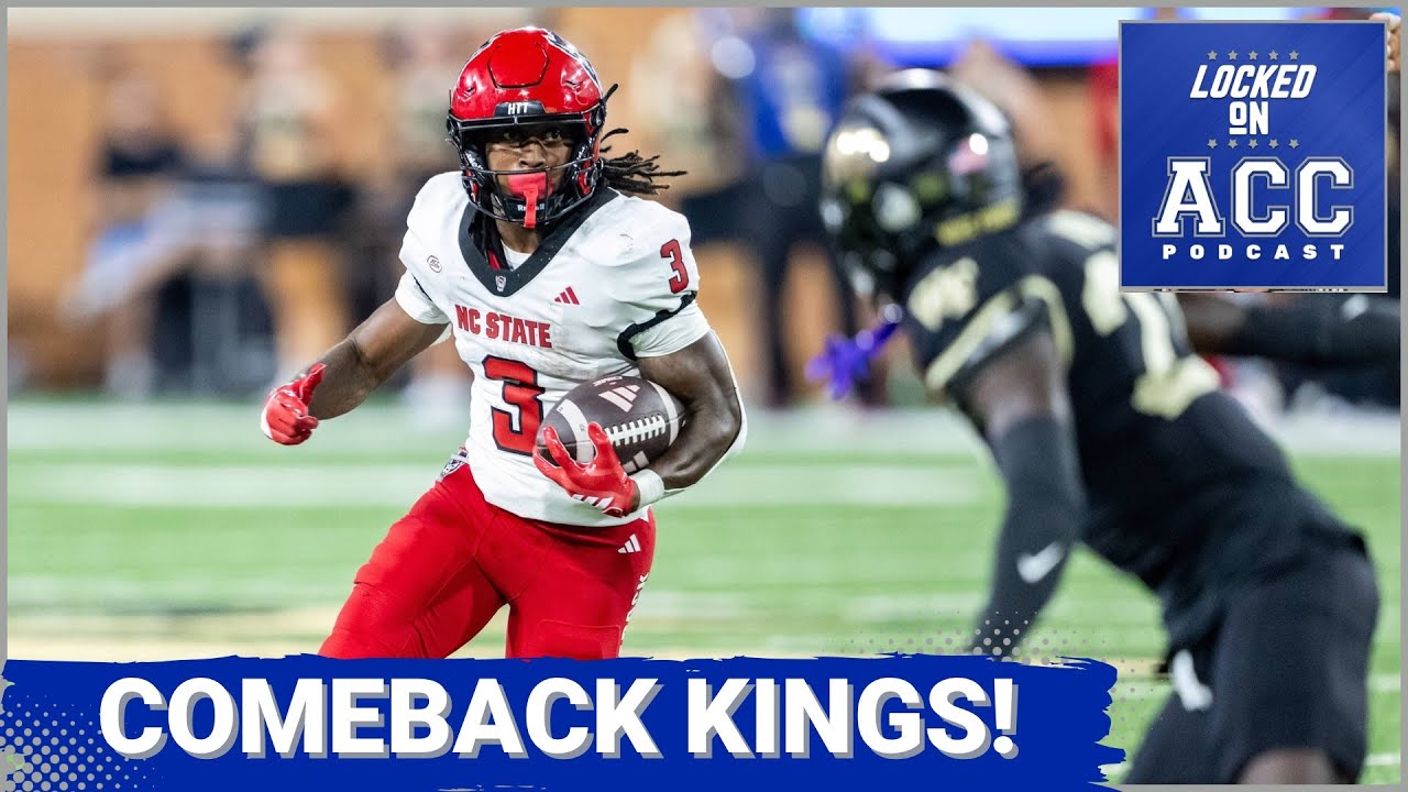 COMEBACK: NC State's SHOCKING Second-Half SURGE Stuns Wake Forest | Carson Beck HEISMAN Rise?