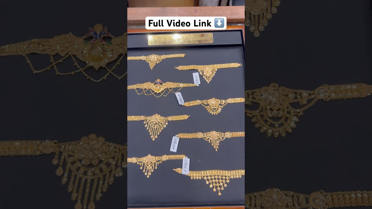 Gold Necklace/Gold Chik/Short Necklace/Rani Haar/Gold Jewellery Collection #shorts #short #trending