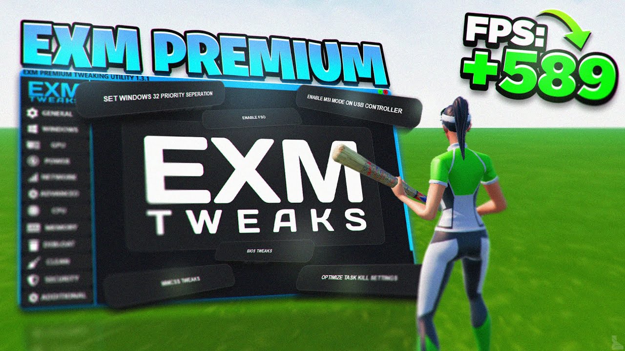 COMO USAR o EXM PREMIUM e OTIMIZAR seu PC (Mais FPS, Menos Inputlag)