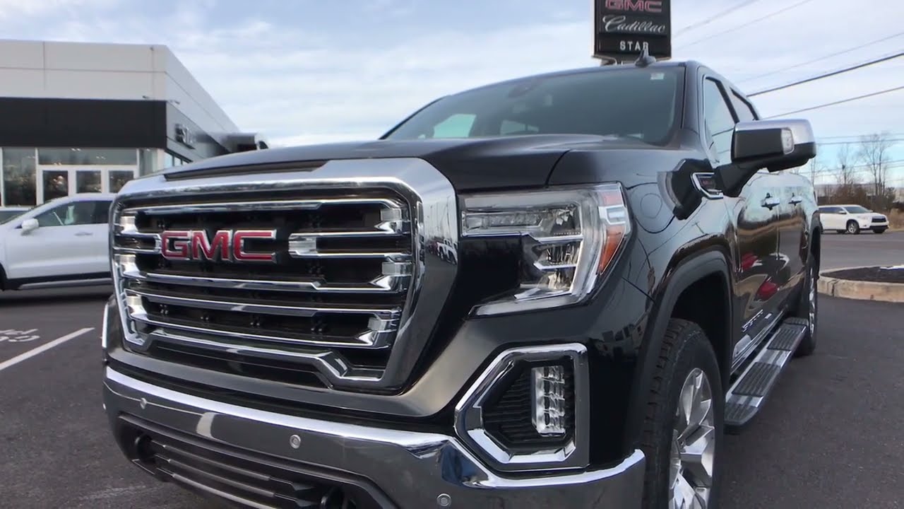2022 GMC Sierra 1500 Limited SLT EcoTec3 6.2L V8 4D Crew Cab 10-Speed Automatic Onyx Black