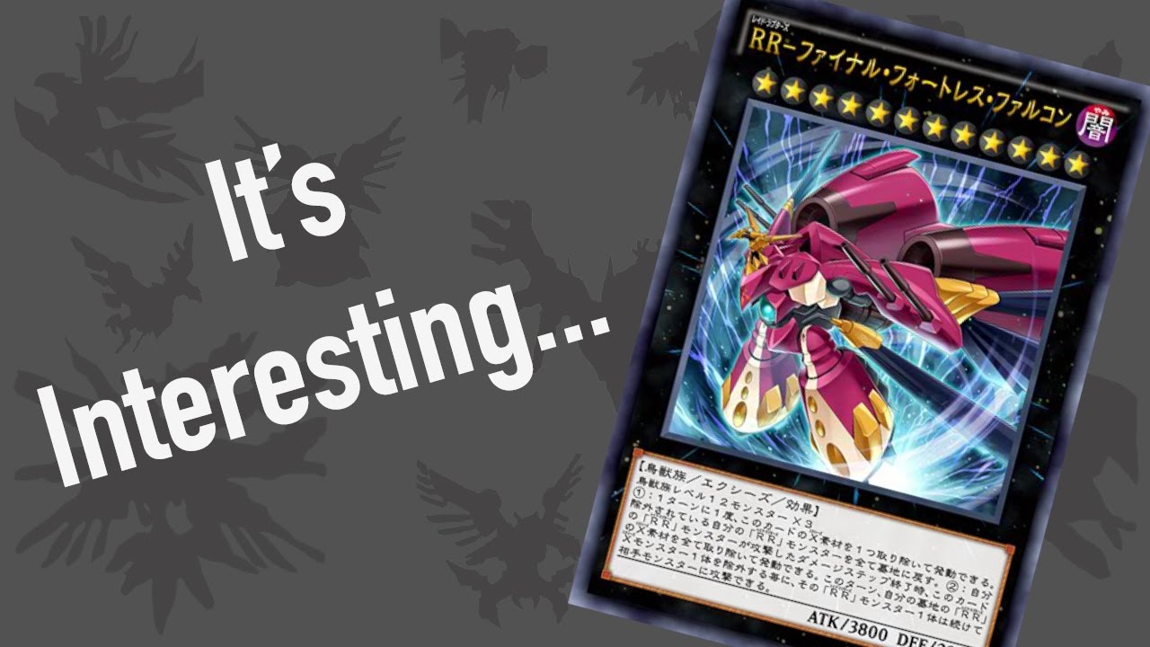 Raidraptor Final Fortress Falcon Card Discussion