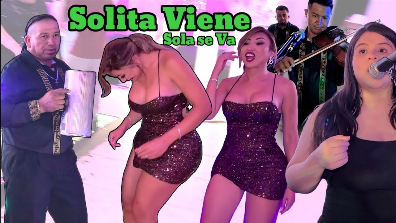 Sólita Viene Sola se va con Los Astros de America en Vivo Houston Texas 2024