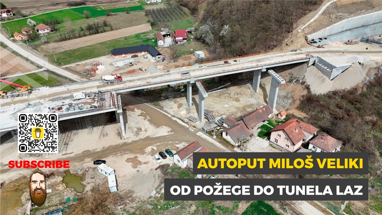 Autoput Milos Veliki od petlje u Požegi do tunela Laz - 24.03.2025.