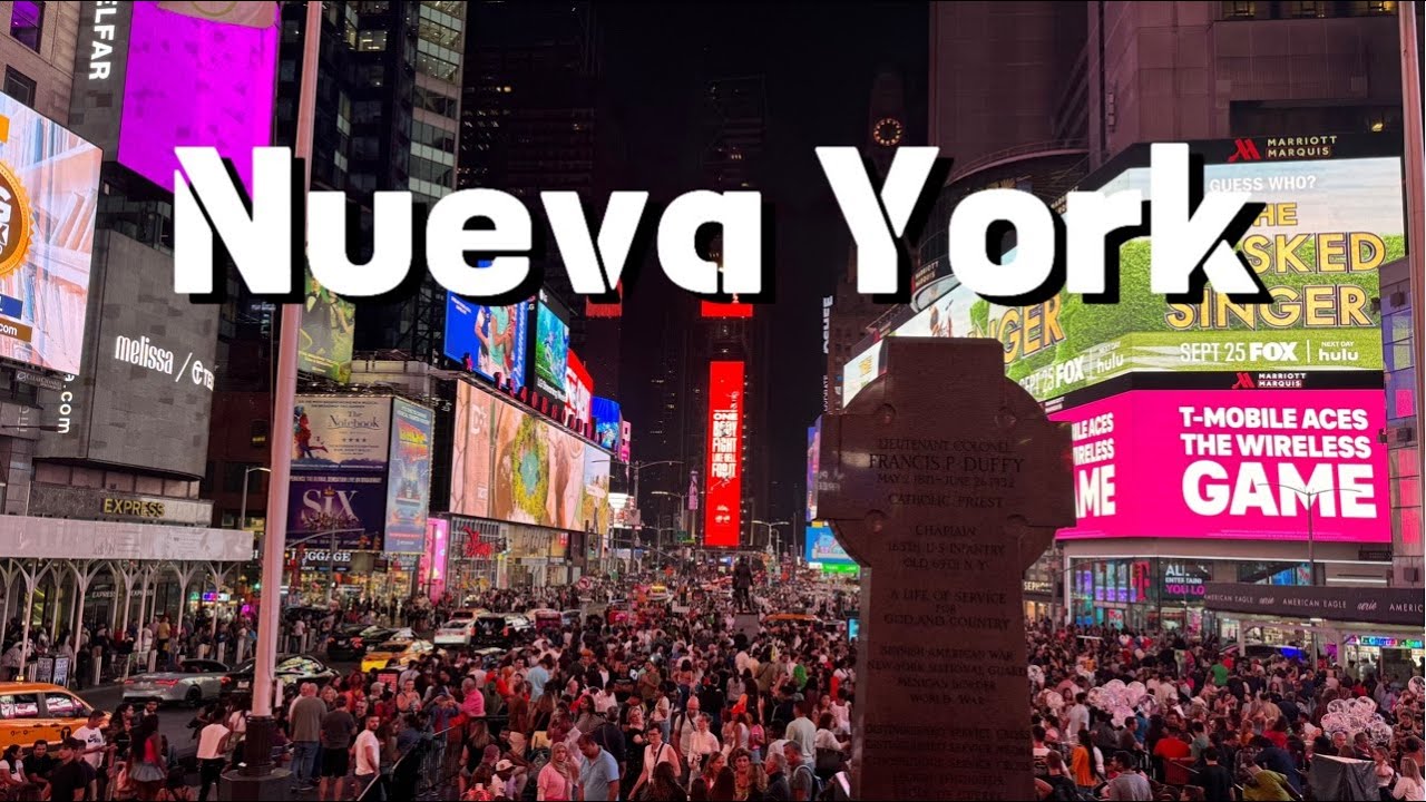 🔴Live NYC Sàbado Explorando Manhattan Time Square Manhattan Nueva York 2025