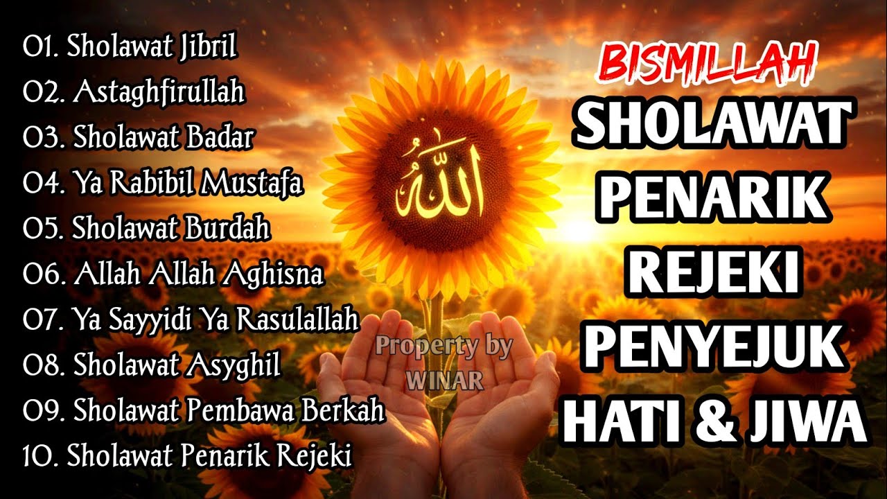 SHOLAWAT JIBRIL PEMBUKA PINTU REZEKI, Astaghfirullah||SHOLAWAT NABI SPESIAL RHAMADAN 2026