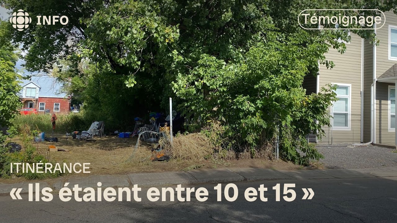 Elle voit son terrain occupé par des itinérants après être partie à son chalet quelques jours