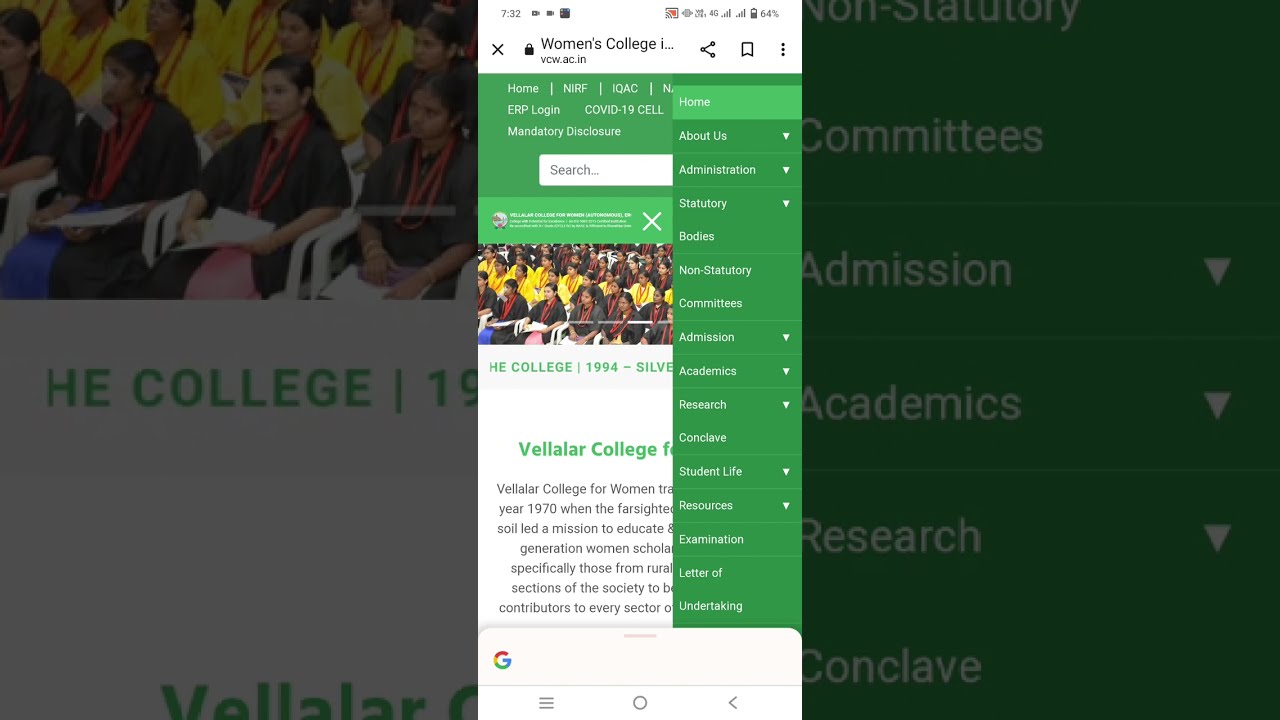How to Download hall ticket for Semester exam (vcw.ac.in)
