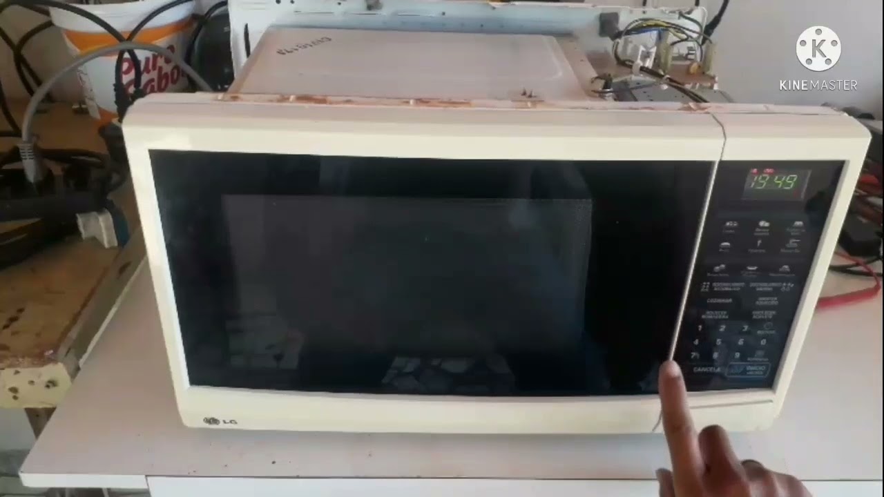 MICRO-ONDAS LG LIGA MAS NÃO ESQUENTA