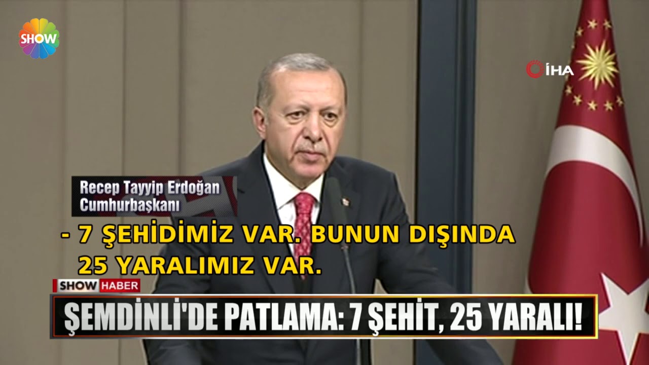 Şemdinli'de patlama: 7 şehit, 25 yaralı!