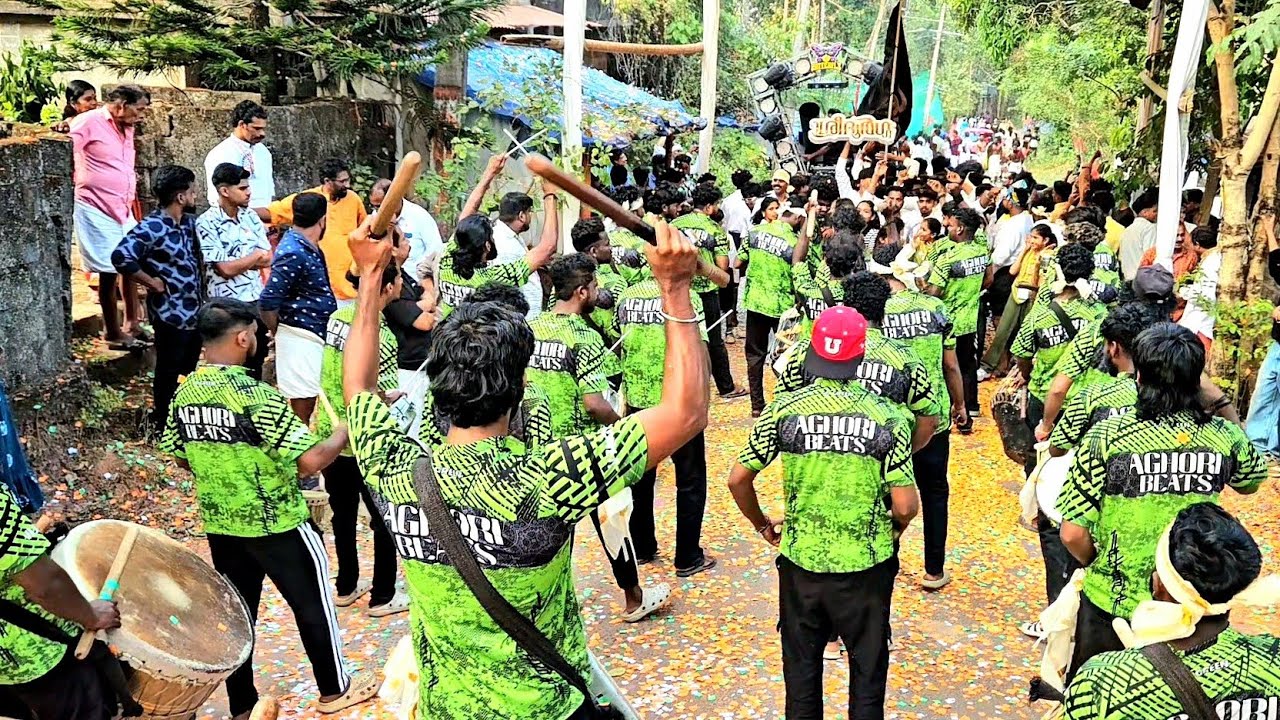 Ufff 🔥🥵💥 Aghori Beats 🥁 Kannenkkavu Pooram.